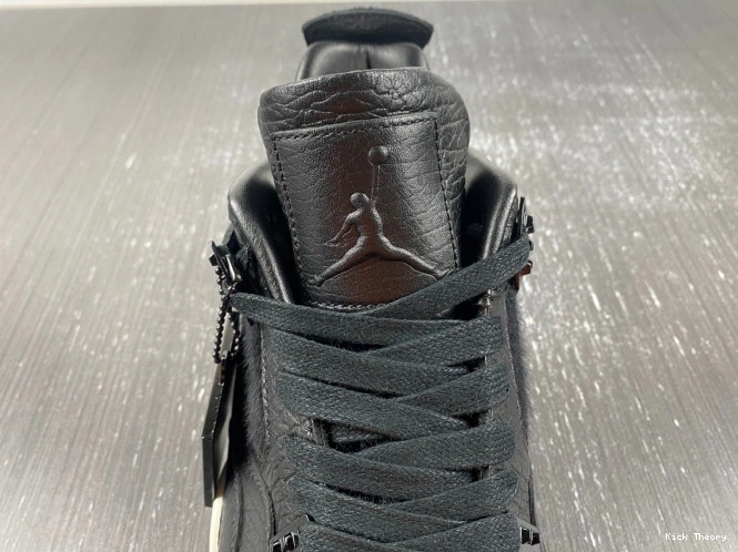 Kick Theory 819139-010 Pony 4 Jordan Retro Black Hair 0802